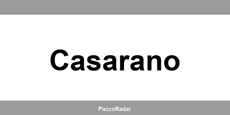 Centro operativo SDA - Numero di telefono per contattare Casarano