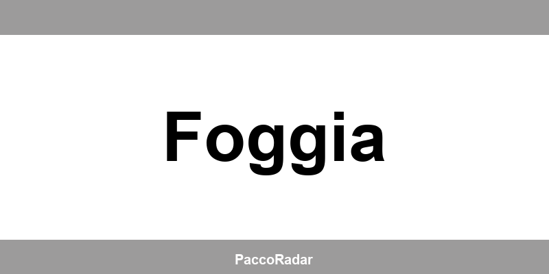 Centro operativo SDA - Numero di telefono per contattare Foggia