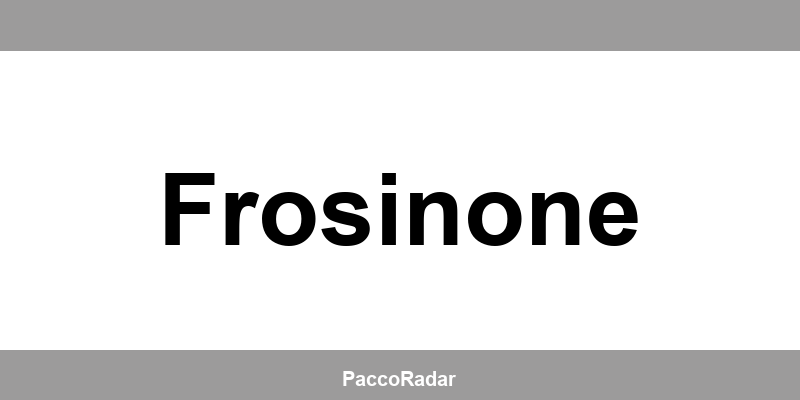 Centro operativo SDA - Numero di telefono per contattare Frosinone