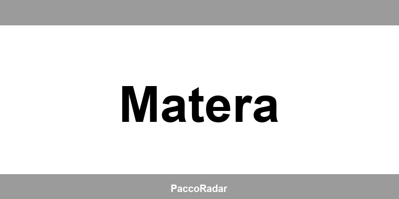 Centro operativo SDA - Numero di telefono per contattare Matera