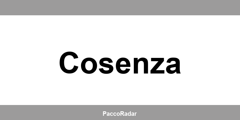 Centro operativo SDA - Numero di telefono per contattare Cosenza