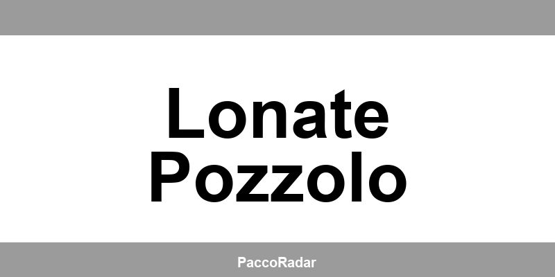 Centro operativo SDA - Numero di telefono per contattare Lonate Pozzolo
