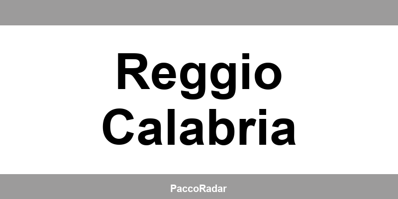 Centro operativo SDA - Numero di telefono per contattare Reggio Calabria